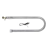 Gießerei Bongiovanni Herdplatte A Gas GPL cm 55 x 22 Für Grill Heißer Stein und Grillpfanne aus Gusseisen