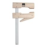 BESSEY Kle mmzwinge Holz-Kle mmy HKL40, Spannweite 400 mm Ausladung 110 mm, Presskorkauflagen für schonendes Spannen, Gewicht 0,54 Kg (Packung mit 6)