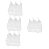 FRCOLOR 4 Sätze Lappen Handtücher Küchenhandtuch Wischtuch Spender Reinigungsmittel Mit Heißem Tuch Geschirrtuch Zum Reinigen Tuch Für Die Küchenreinigung Polyesterfaser Weiß 10 Stücke * 4