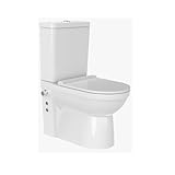 ORION NANO STAND Dusch Taharet Wc integr. Ventil mit Absenkautomatik Deckel, Keramik Spülkasten mit Bien Spülkasten Einsatz