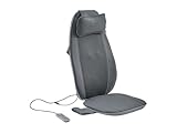 Vente-unique-Shiatsu-Massagesitzauflage - Kunstleder - Grau - APASIA