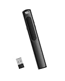 GKEAPZA USB/Type-C 2-in-1 Wireless Presenter mit Hyperlink Lautstärkeregler, 2,4 GHz PowerPoint Fernbedienung Pointer für Präsentationen Clicker, Wireless Presenter für Mac Laptop