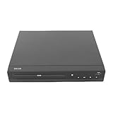 Plyisty CD -DVD -Player 1080p Upscaling HD Multimedia Interface USB Port All Region mit Fernbedienung, Full HD Home Theatre Support NTSC PAL -Videoformate (EU-Stecker)
