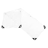 GAROZATION 1 Satz Faltbare Markise Outdoor Campingzelt Transparente Plane Praktisches Zelt Verschleißfestes Campingzelt Camping Sonnenschutz Outdoor Klares Zelt Camping Netznetz Rohrzelt