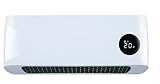 alpina Wandheizgerät 1000-2000W - PTC Keramik Heizlüfter - Verstellbare Heizstufen und Timer - Elektrische Wandheizung mit Fernbedienung - Ideal für Innenräume