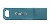 SanDisk 512 GB Ultra Dual Drive Go USB Type-C Flash-Laufwerk mit beidseitig einsteckbaren USB Typ-C- und Typ-A-Steckverbindern für Smartphones, Tablets, Macs und PCs - Navagio Bay