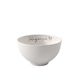 Villeroy & Boch – Statement Müslischale Weiß, Schwarz, Spülmaschinenfest, Mikrowellensicher, Schüssel, Bowl, Schale, Premium Porcelain