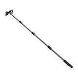 GEERYZHE Unkrautstecher mit Langem Griff, Manueller 60-Zoll-Unkrautentferner, 2-in-1-Hand-Unkrautrechen und Gartenhacke Zum Jäten von Unkraut auf Hof, Rasen und Garten