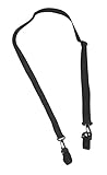 FabaCare Krückengurt ReboFlex, elastisches Krückenband für Gehhilfen, Gurtband für Unterarmgehstützen, Halteband für Gehhilfen, Länge: 94-172 cm, schwarz