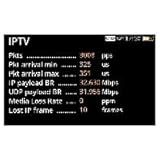 H30EVOLUTION OPCIÓN ANALIZADOR IPTV