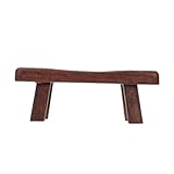 LOLIPPYY Nackenstützkissen aus Hartholz Ergonomisches Nap Pillow für Gesunden Schlaf Kopfstütze zur Schmerzlinderung Handgefertigt Glatte Oberfläche Kleines Schlafkissen für Zuhause und