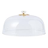 Cabilock Kuchen Käseglocke Kuchenglocke Tortenplatte Haube Torten Käseplatte Tortenglocke Lebensmittel Abdeckung Deckel für Patisserie Essen Cover