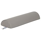 Sport-Tec Halbrolle Lagerungsrolle Lagerungskissen mit Kunstlederbezug 50x15x7,5 cm