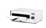 HENDI 220306 Pizzaofen, Gastrobackofen, für Pizzas bis zu ø 30cm, 230V, 1450W, 480x420x(H)195mm, Edelstahl, Silber