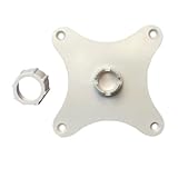 TV-Halterung, 7,5 cm, zur Anpassung an Monitorhalterung | Kugelstab 17 mm, mobil, für Projektor, digital, Haus, Büro, Hotel, Besprechungsraum