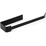 Dntorx Toilettenpapierhalter ohne Bohren, Klopapierhalter Selbstklebend Toilettenpapierhalter Schwarz Badezimmer Klorollenhalter WC Papier Halterung Rollenhalter Klorollenhalter Schwarz