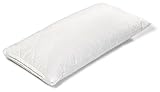 Inlett Steppware weiß ca. 40x20cm mit Reißverschluss - Hülle ideal für Selberbefüller von Kissen - Inlett = Leere Kissenhülle - Polyester-Baumwoll Inlett 3-lagig