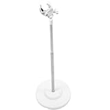 minkissy Haartrocknerständer für Tierpflege 140cm Höhenverstellbar mit Klemme Freihändiger Haartrocknerhalter aus Kunststoff und Edelstahl Freistehend für Hunde und Katzen