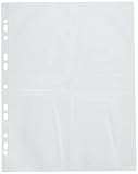 VELOFLEX 5347100 - Fotohüllen DIN A4, Fotosichthüllen, Sammel-Hüllen, für Fotogröße 9 x 13cm hoch, 5 Stück