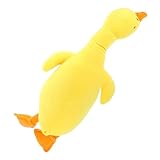 EXAOMBLE Plüschspielzeug Duck Puppe Stofftiere für Lustiges Cartoon Plüschspielzeug Plüsch-Ente Enten Cartoon- Daunen Baumwolle Yellow
