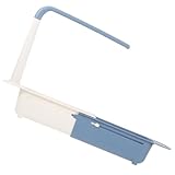 Artibetter Telescopisches Spülen Organizer Ablagegestell mit Schnelltrocknendem Schwammhalter aus Leichtem Langlebigem Material Verstellbar und Platzsparend für Küche und Waschbecken Zubehör