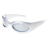 SELVFZ Sonnenbrille Für Mädchen Jungen Foto Requisiten Steampunk Travel Roboter Eyewear Futuristische Brille Mädchen Jungen Teenager Geschenke