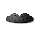 SDukes Sportmundschutz Mouthguard Zahnschutz Mundschutz Aufbissschiene Schwarz Weiß (Schwarz)