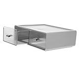 HOLIDYOYO Kasten Schublade storage boxes aufbwahrungs-box aufbewarhungsbox Klarer Präsentationsständer Büroschließfächer Schubladen- Büroorganisator Abs
