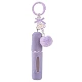 Nachfüllbarer Köln-Zerstäuber – Taschen-Parfüm-Sprühflasche, kompakter Duft, Reiseschlauch, leicht, wiederverwendbar, Flüssigkeitshalter, elegantes, stilvolles Metallpumpen-Zubehör, tägliche Reise