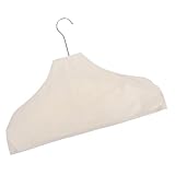 HAWILLOSCH 1 Set Anti Rutsch Kleiderbügelschutz Für Bekleidungsgeschäfte Kleiderbügel Stoffbezug Kleiderbügelschutz Kleiderbügelteil Rutschfester Kleiderbügel Und Abdeckung
