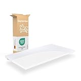 September Komfortschaum Topper 70 x 190 x 6 cm - Weich - Made in Germany - Oeko-Tex - 60° Grad waschbar - 70x190
