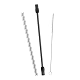 SAFIGLE Milchaufschäumer Schlauch Set mit Metallschlauch für Kaffeevollautomaten Kompatibel mit Bosch und anderen Marken Hitzebeständig Leicht zu Reinigen Ersatzteil für Automatische