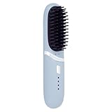 Schnurloses Haarglätterkamm, 3Modes Heißer Glattkamm, Schnelle Heizung Glättungsbürste, Glattes Und Glänzendes Finish, Schnelles Styling, 20x8x3cm/7.87x3.15x1.18 Für Alle Haartypen