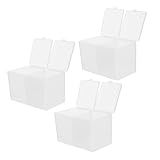 Cabilock 3Pcs lipstick Storage rack cosmetics cotton pad case penholder Cotton Ball Holder Nail supplies makeup organizer for drawer drawer organizer for makeup Storage Box stationery box