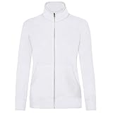 Lady-Fit Sweatjacke M / 12,White