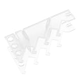 Alasum Transparenter Finger Skateboard Display Rack Platzsparender Kunststoffhalter Kompakte Aufbewahrung Stilvolles Design für Heim und Büro Langlebig und Installieren