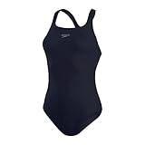 Speedo Mädchen Eco Endurance+ Medalist Schwimmanzug, Marineblau (True Navy), 44 EU