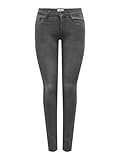 ONLY Damen Onlroyal Reg Sk Dnm Bj312 Noos Jeans, Grau (Dark Grey Denim), S 34L EU