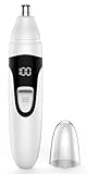 Nasenhaartrimmer, Professioneller schmerzloser Augenbrauen- und Gesichtshaartrimmer, batteriebetriebener Trimmer Dual Edge Klingen für einfache Reinigung NS01