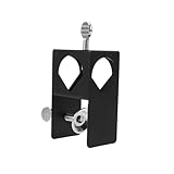 KAILIKETIY Metallhalterung Gartenfackel Klemme Stabile Outdoor Fackelhalterung für Geländer und Terrasse Einfache Befestigung Langlebige Torch Deck Clamp Halterung für Stimmungsvolle