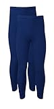 Heatwave® 2er Pack Herren Thermohose Lange Unterhose Warm Unterwäsche Baselayer S M L XL XXL Thermo, navy, XL
