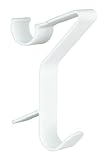 Maximex Rundheizkörper-Haken Flexi Weiß 3er Set - 3er Set, Handtuchhaken für Badheizkörper, Kunststoff (ABS), 2.5 x 13 x 8.8 cm, Weiß