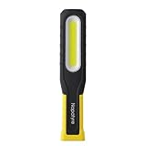 Napatyre LED-Arbeitsleuchte, wiederaufladbar, 1000 Lumen, mechanisch, mit Magnetfuß, 5 Modi, leistungsstarke Taschenlampe, Inspektionslampe für Garage, Camping, Notfälle