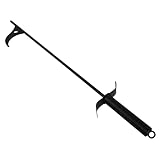 Yardenfun Praktische Kaminzange aus Hitzebeständigem Stahl für Haushalt und Außenbereich Langlebiges Feuerstellen-zubehör mit Griff für Camping Grillen Lagerfeuer und Familienfeiern