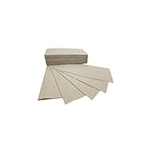 Defacto Papierhandtücher Handtuchpapier, 5000 Stück Zick-Zack 25x23 cm Falthandtücher, Handtücher für Spender 1-Lagig, GRAU