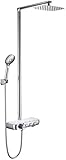 Kronleuchter Badezimmer-Armaturen Wandmontierte thermostatische Duschfilter Regen Duschkopf Duschsystem (Bad & Duscharmatur: Duschsets) -Shower-Sets Kronleuchter progress