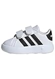 adidas Unisex Baby Grand Court 2.0 Cf I Sneaker, White&Black, 19 EU