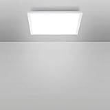 SellTec LED Panel 30x30, LED Decken-Lampe, weiß | Decken-Leuchte neutralweiss - tageslichtweiß - 4000 Kelvin, für Büro, Wohnzimmer, Küche und Bad