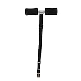 Reliant Jazzy Verstellbares Bett Sit Ups Bar | Tragbarer AB -Trainer für Zuhause/Büro/Reise | Leichte Crunches -Geräte mit 4 Setup -Modi | Beinhaltet Schaumdruckstange und Zubehör