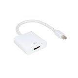 Housoutil Mini DisplayPort Auf VGA/DVI/DisplayPort Adapter Für Air/Pro Surface Pro Und Andere Geräte Hochwertige Video Und Audioübertragung Kompakt Und